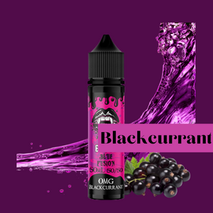 V Blood Blue Fusion E-liquid Blackcurrant 50ml 50vg 0mg