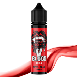 V Blood E-Liquid Red A 50ml 50vg 0mg short-fill