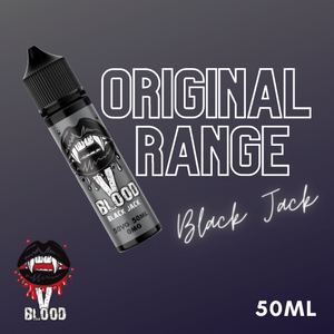 V Blood E-Liquid BlackJack 50ml 50vg 0mg short-fill