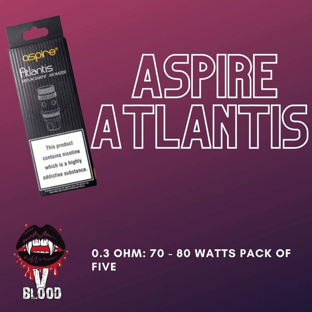 ASPIRE ATLANTIS REPLACEMENT COILS (5/PACK)