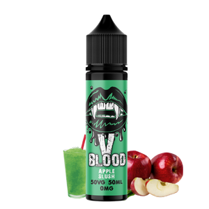 V Blood E-Liquid Apple Slush 50ml 50vg 0 mg Short-fill