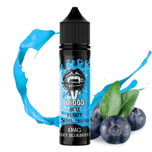 V Blood Blue Fusion E-Liquid Very Blueberry 50ml 50vg 0mg short-fill
