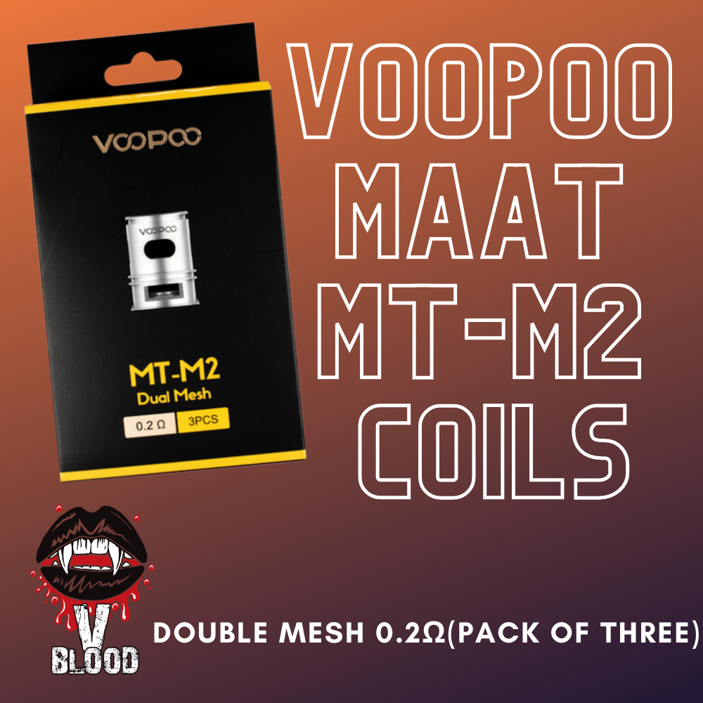 Voopoo Maat Coils - MT – M2 (Double Mesh) 0.2 ohm (Pack of 3)