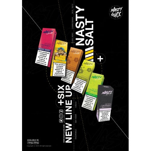 NASTY SALTS 10ML